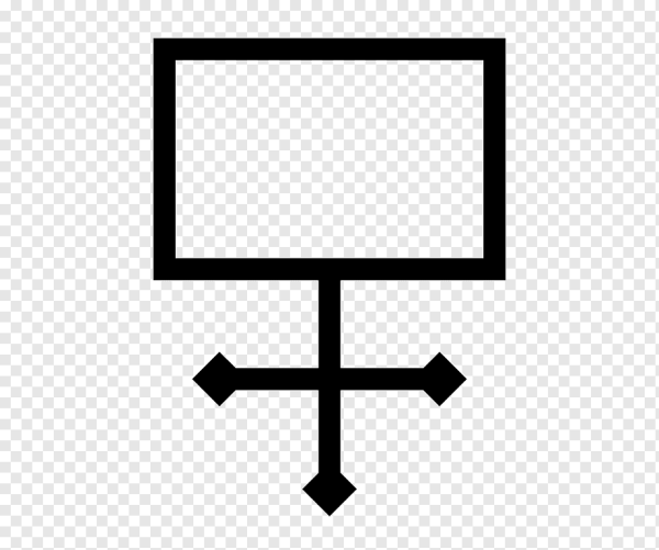 Сурьма алхимический символ