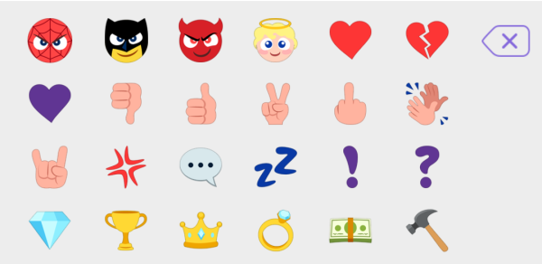 Смайлики из Viber