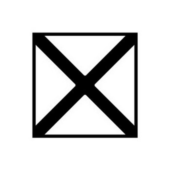 Значок квадратик с крестиком