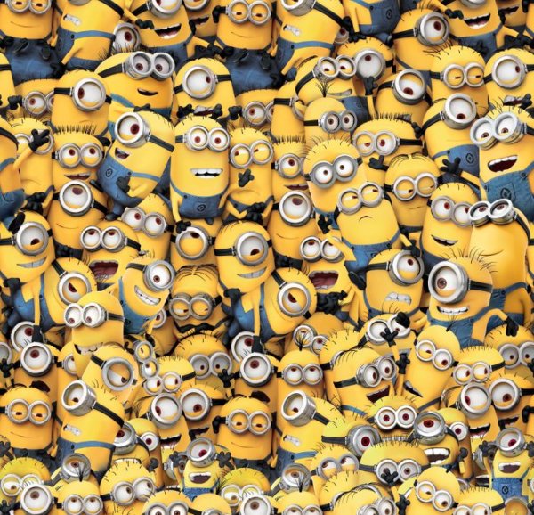 Миньоны много миньонов