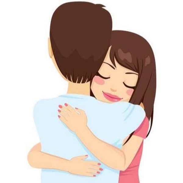 Смайлик обнимаю