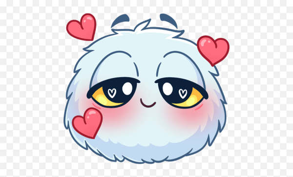 Стикеры ВК Пушистик