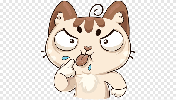 Стикер котейка