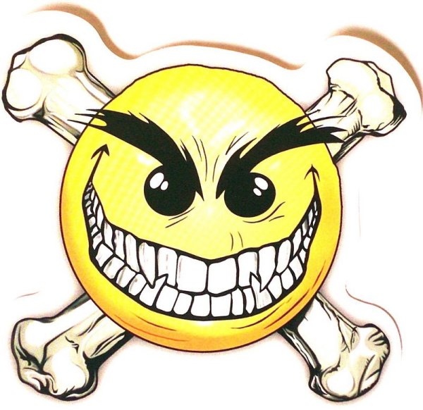 Злобный смайлик