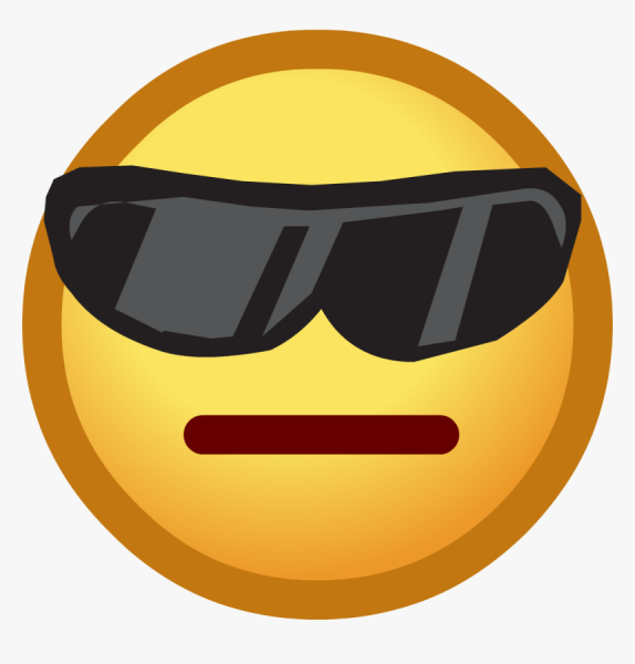 Смайл в солнцезащитных очках