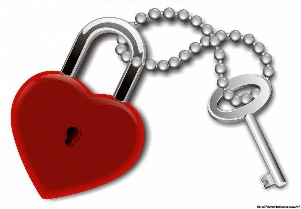 Сердечко с ключиком