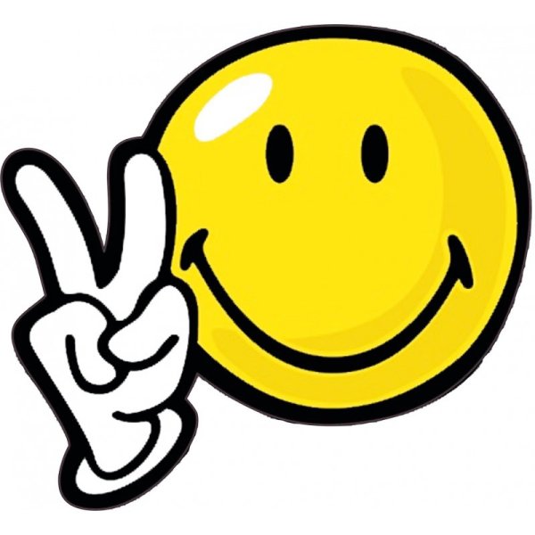Смайлик 2 пальца