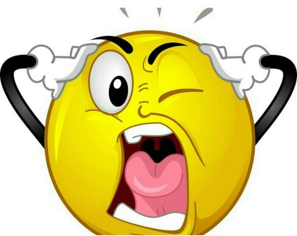 Смайлик в бешенстве