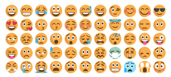 Смайлики для срисовки