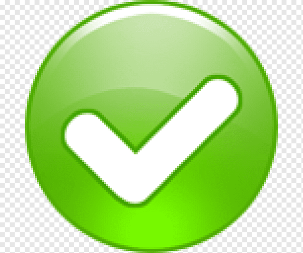 Значок готово