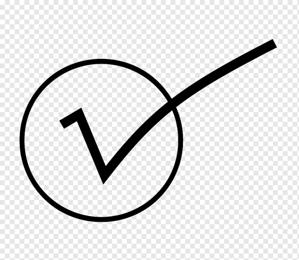 Галочка иконка