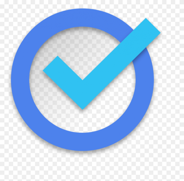 Галочка в круге