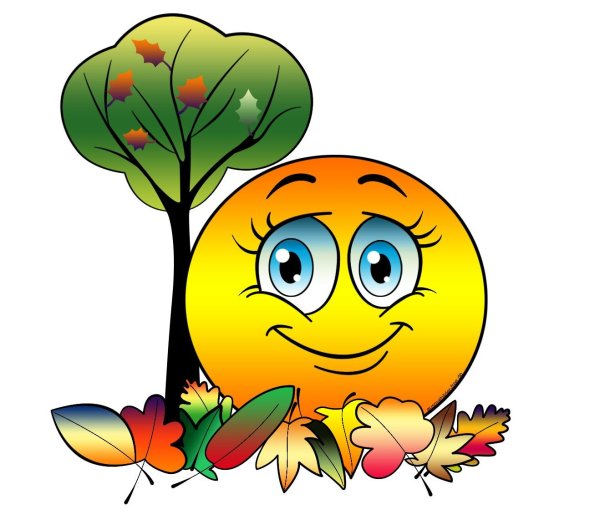 Осенние смайлики