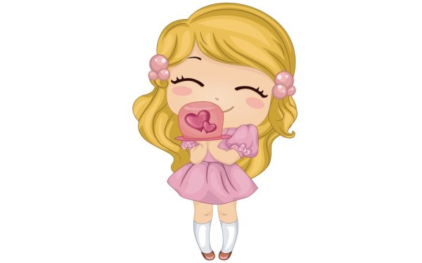 Девочка мультяшка