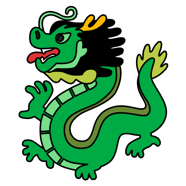 Смайлик дракон