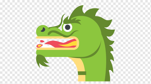 Стикеры в виде дракона