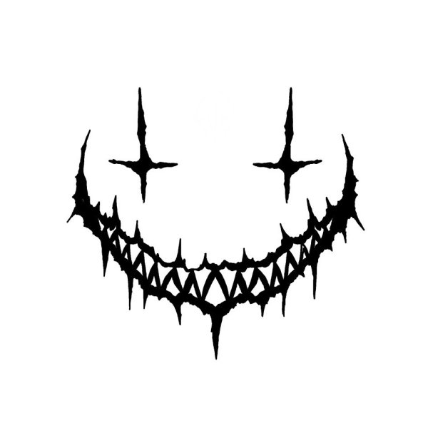 Улыбка тату эскиз