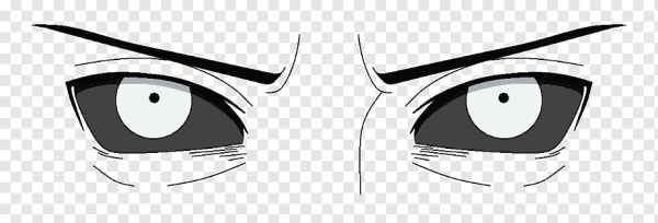 Злые анимешные глаза