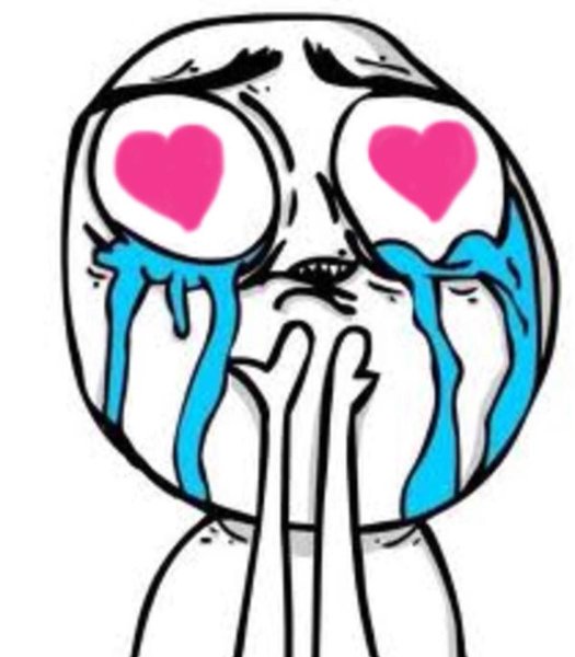 Слезы счастья Мем