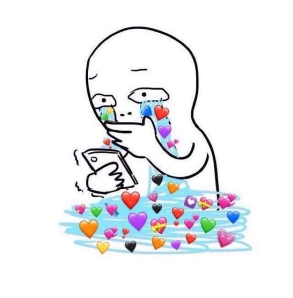 Смайл смеющийся со слезами