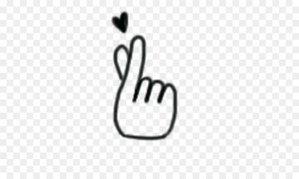 Корейское сердечко смайлик