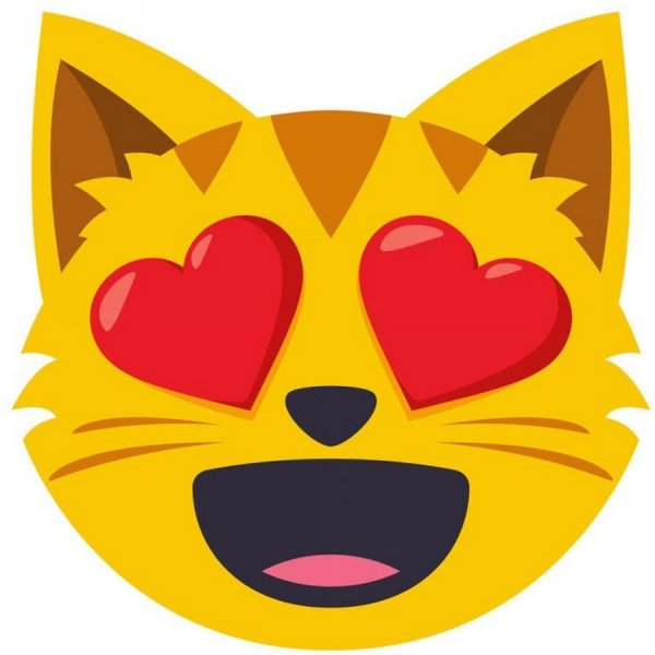 Эмодзи котик