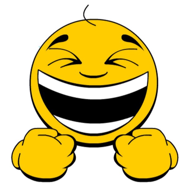 Смеющийся смайлик со слезами