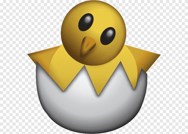 Эмодзи птенчик