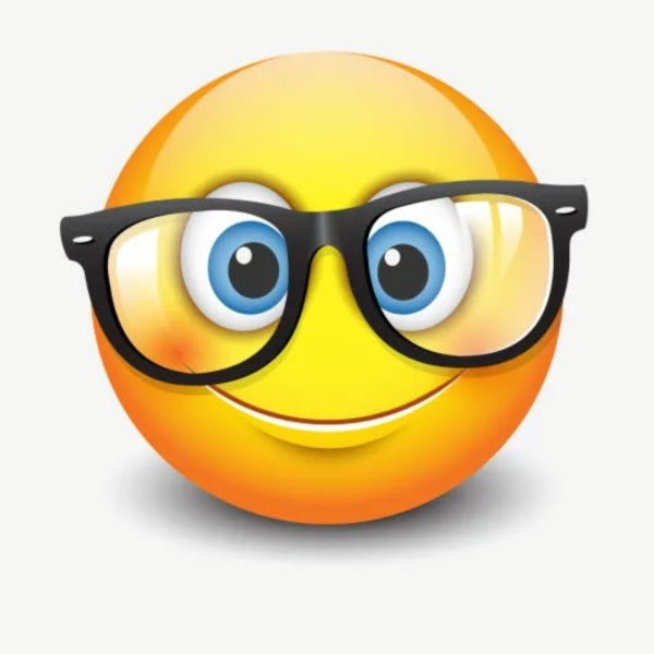 Очкастый смайлик