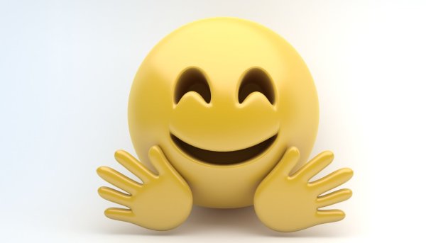 Смайлик объятия