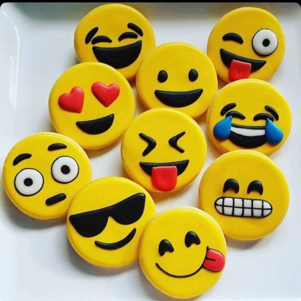 Смайлики из полимерной глины