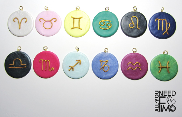 Знаки из полимерной глины