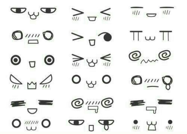 Японские рожицы