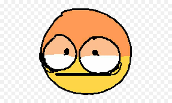 Смайл с большими глазами