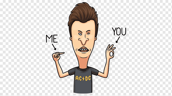 Бивис и Батхед Стикеры