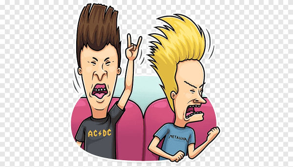 Бивис и Батхед Стикеры