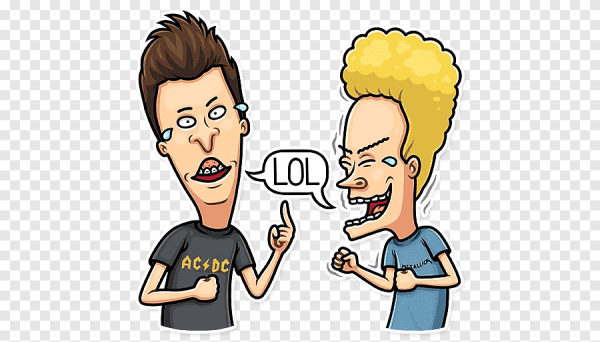 Бивис и Батхед наклейки