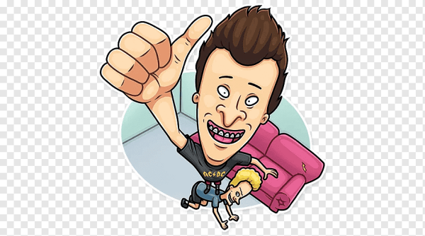 Бивис и Батхед Стикеры