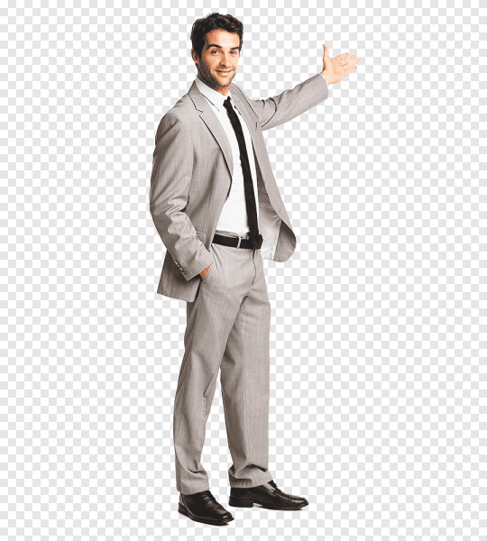 Бизнесмен в полный рост