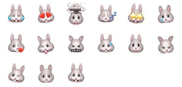 Эмодзи кролик