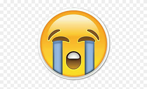 Плачущий смайлик айфон без фона