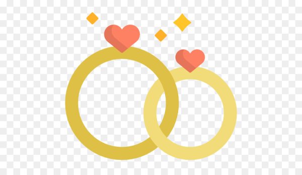 Смайлики Свадебные кольца