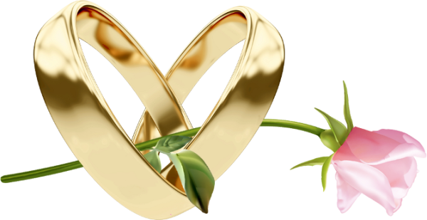 Обручальные кольца с лентой