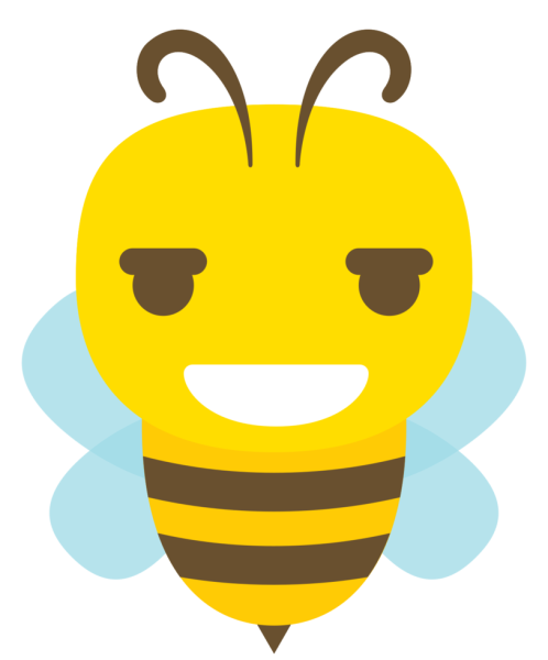 Bee Emoji iphone