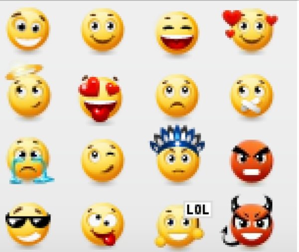 Смайлики в АВАТАРИИ