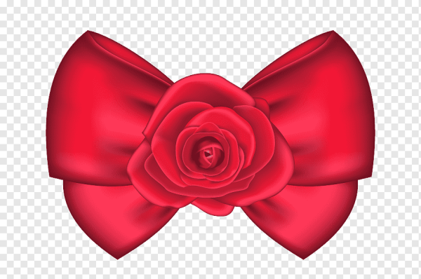 Бант цветок