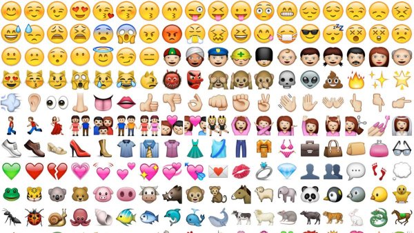 Смайлы айфона для распечатки