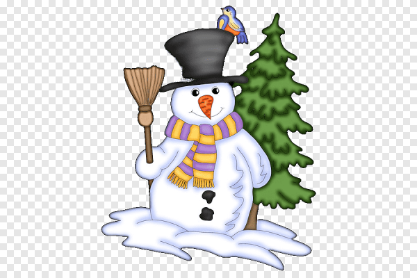 Новогодние анимационные Снеговики