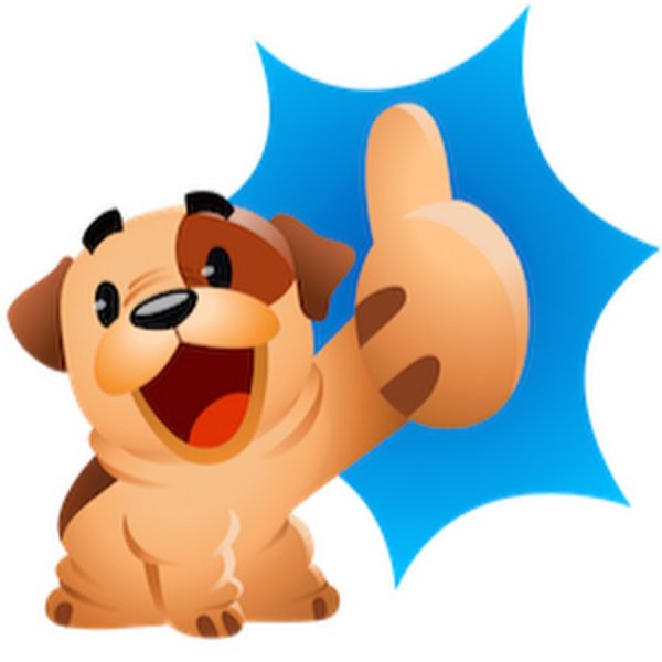 Стикер дружок