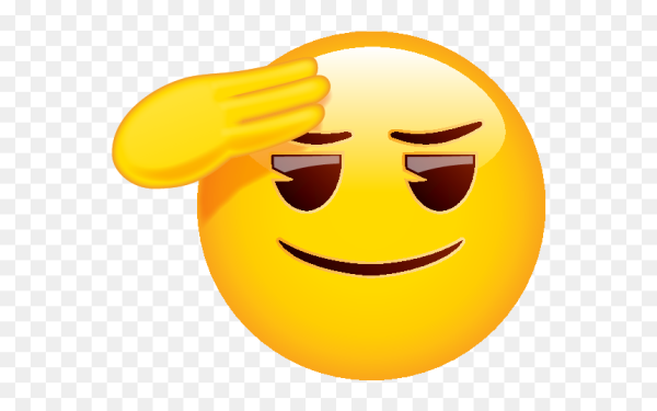 Эмодзи отдать честь